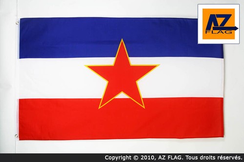 Yugoslavia flag - x, 5'