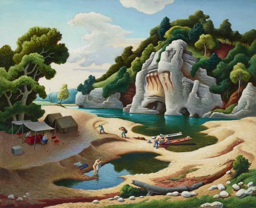 Thomas hart benton - hart, fishermen's