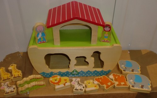 Noah ark wooden playset - noah's,