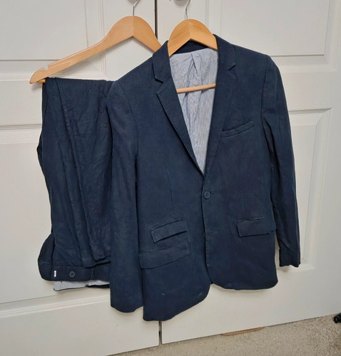 Boys navy piece suit set - 2-piece,