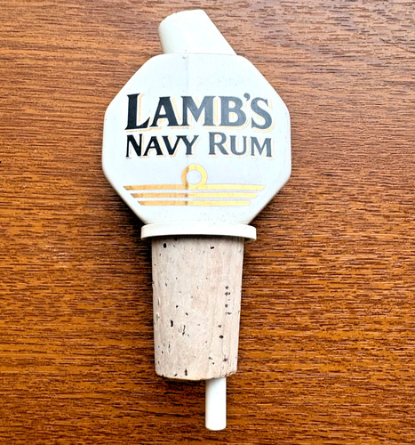 Lamb navy rum bottle - rum,