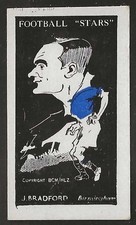 BARRATT-FOOTBALL STARS 1930- BIRMINGHAM - BRADFORD