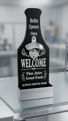 Bottle opener wall mounted - bottle,