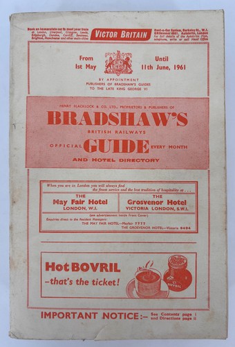 Bradshaw british railways - british,