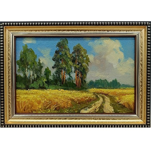 Country road original oil - original,