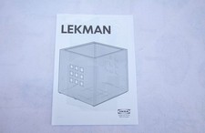 Ikea lekman box storage cube - ikea,