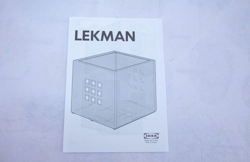 Ikea lekman box storage - lekman,