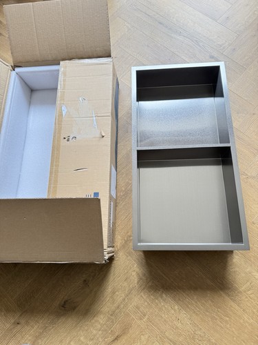 Shower niche dual stainless - niche,