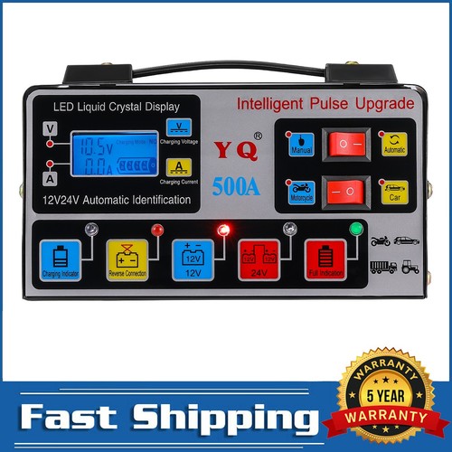 Car smart battery charger fast - smart,
