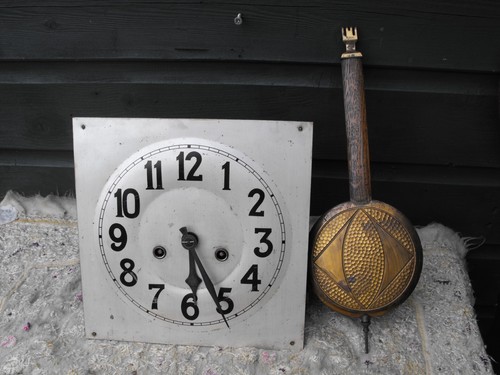 Antique german hac clock - antique,