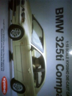 Kyosho bmw 325ti compact - 325ti,
