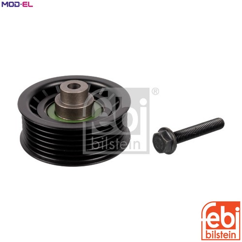 Deflectionguide pulley vribbed - deflectionguide,