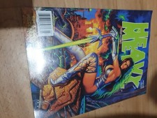 Heavy Metal Illustrated Fantasy Magazine(March 2000)busty Warrior Sexy Cover 