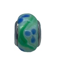 Genuine *NEW* Lovelinks Petite 925 Silver White With Blue Petal Charm RRP £19.95