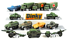 Various Vintage DINKY MILITARY
