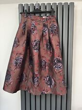 Bnwot New Cath Kidston stunning floral party evening skirt size 8 pockets