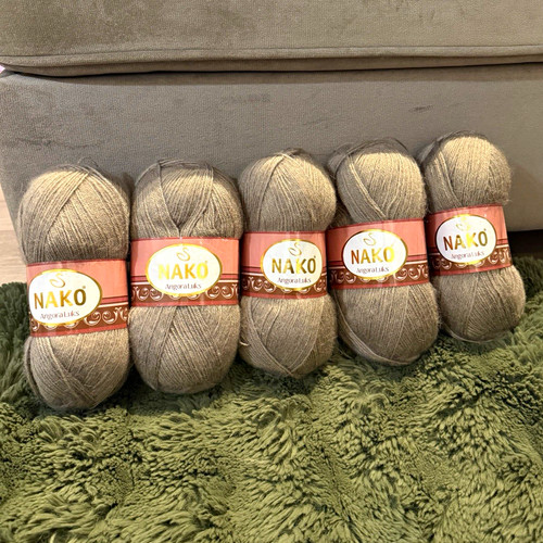 Nako angora luks yarn - angora,