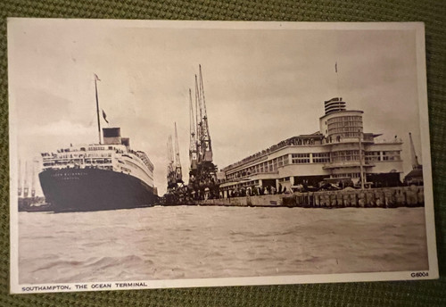 Antique vintage postcard