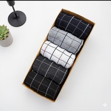 5 Pairs All Seasons Business Cotton Men Deodorant Socks Breathable