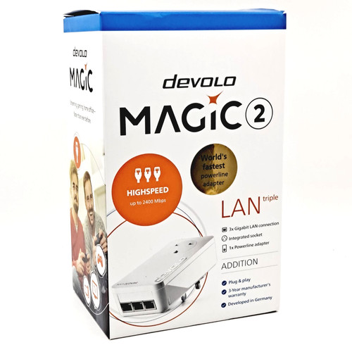 Devolo magic lan triple port - 2,