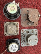  Vintage Alnico small speakers