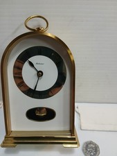 Metamec Table Clock in Brass