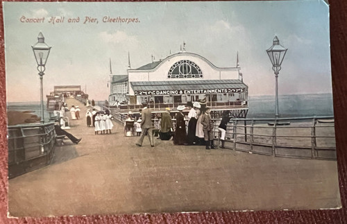 Antique postcard cleethorpes - antique,