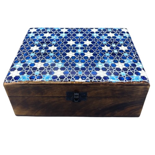 Large ceramic glazed wood - ceramic,