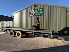 26 FT Hiab Loading Trailer✅Vegetable Boxes✅Hiab Trailer ,Swivel Crane, Rotating