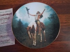 Hamilton Collection Plate Deliverance From Mystic Warriors With Certificate