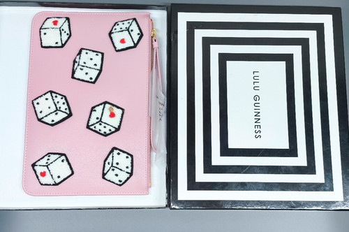 Lulu guinness pink - guinness, leather