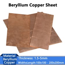 Beryllium Copper Sheet Metal