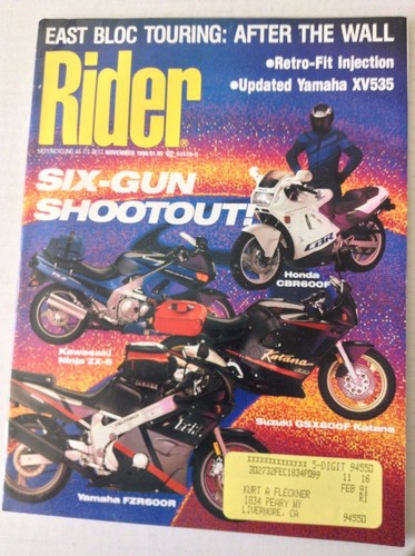 Rider magazine kawasaki ninja - rider,
