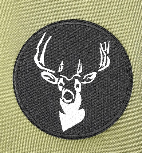 Buck deer hunter iron on - /,