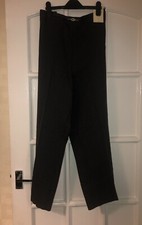 Ladies Charcoal Grey Bhs Classics Trousers Size 20 Short