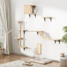 COZIWOW 5 Pcs Wall-Mounted Cat