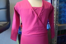 Mulberry Cotton ballet wrap crossover tops - various sizes