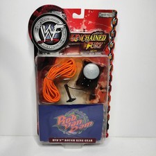 JAKKS ROB VAN DAM RING GEAR PLAYSET UNCHAINED FURY SET NEW WWF WWE RVD