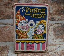 Rare Vintage Pepys Punch And Judy Playing Card Game