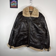 Real leather shearling - leather, aviator