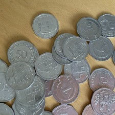 National Transport Tokens. Large Selection of Assorted. Good Condition