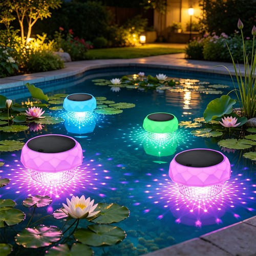 Solar floating pool - 1/2x,