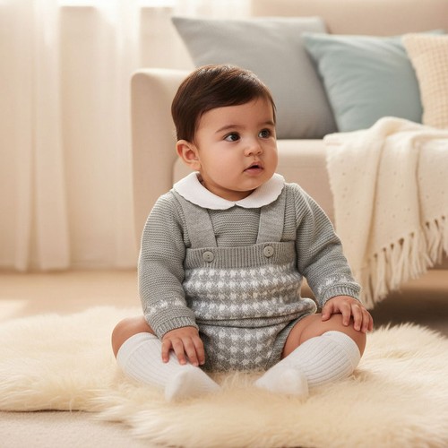 Baby boy spanish knitted - 2, pce