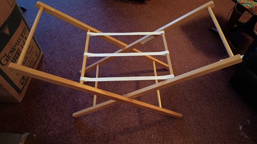 Wooden stand for moses - a,
