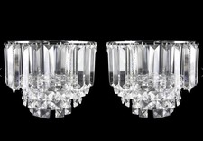 A pair of Quality Cut Glass