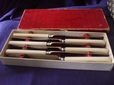 Vintage BN x 6   faux bone