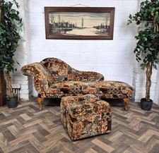 Vintage chaise lounge - lounge, &