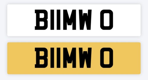 Bmw private number plate - bmw,