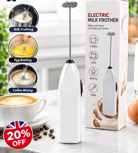 Electric milk frother egg - frother,