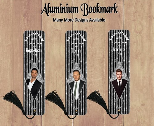 Actors metal bookmark with - metal,